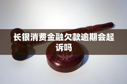 长银消费金融欠款逾期会起诉吗