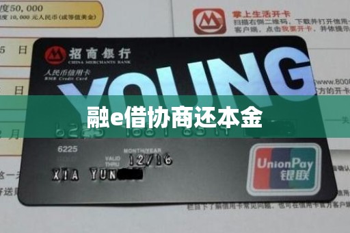 融e借协商还本金