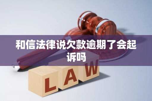 和信法律说欠款逾期了会起诉吗